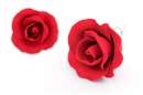 Medium Red Gumpaste Rose